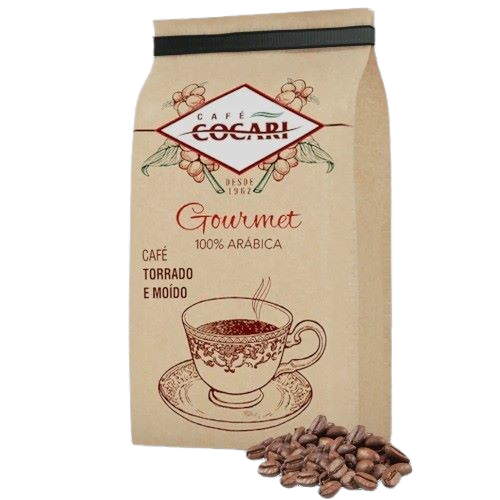 Embalagem do Café Cocari Gourmet 100% Arabica