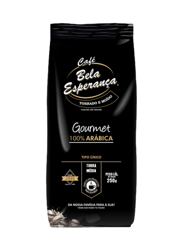 Embalagem do Café Esperança Gourmet 100% Arabica